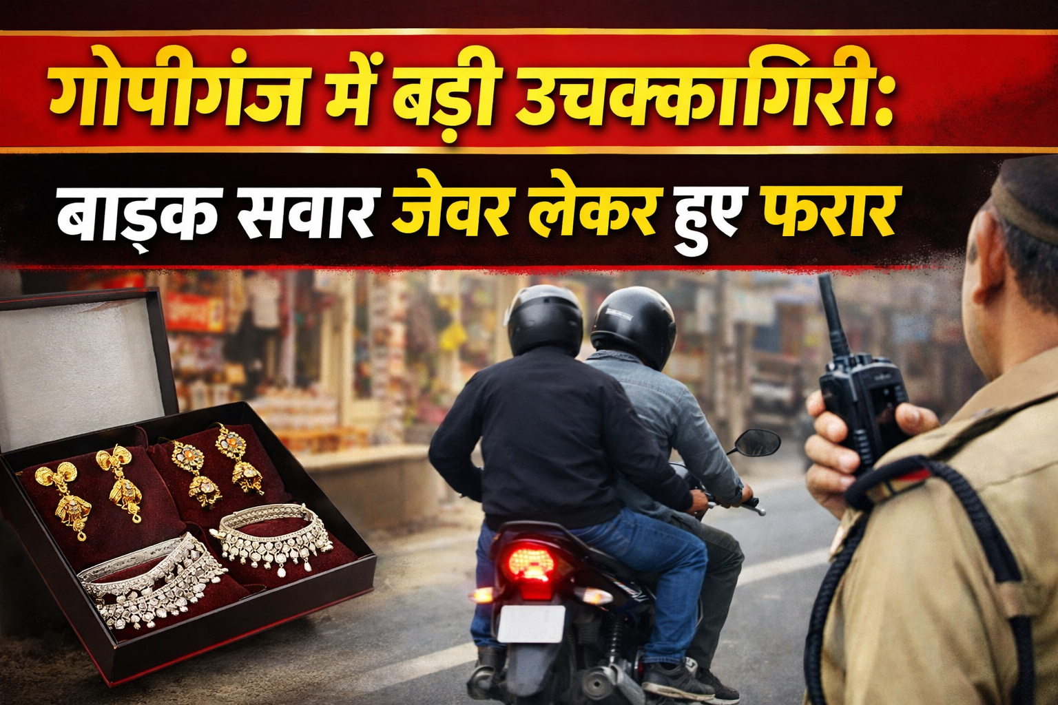 ऑनलाइन भुगतान का झांसा देकर सराफा कारोबारी से 75 हजार की उचक्कागिरी